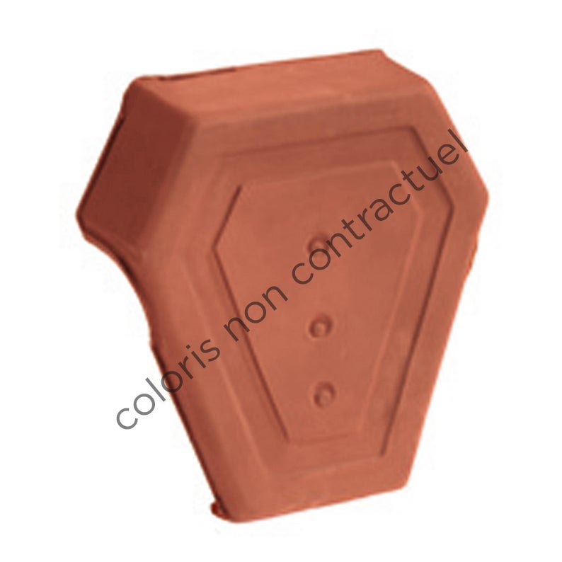 Fronton de rive universelle Flammé Rustique