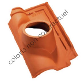 Tuile à douille ROMANE Sans 126 Brun Rustique