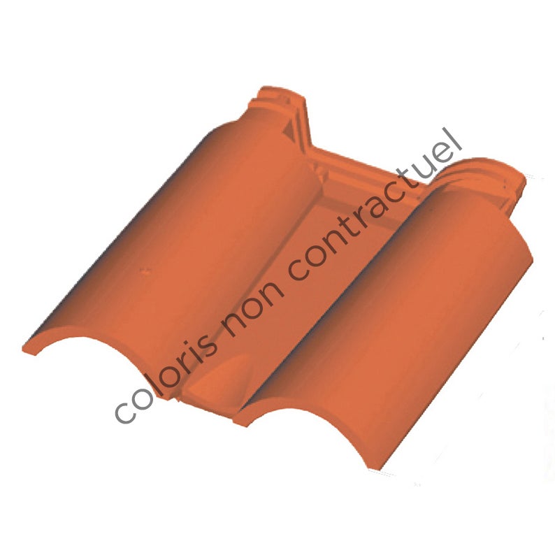 Tuile double bourrelet AQUITAINE Paysage