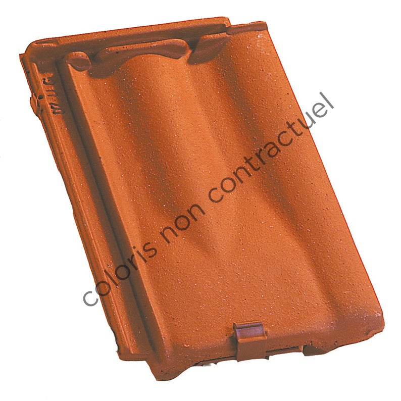 Tuile de ventilation DELTA 10 Rouge nuancé