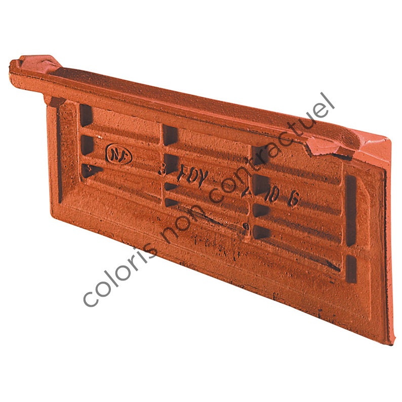 Rive individuelle droite DELTA 10 Rouge Nuancé