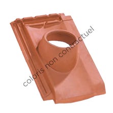 Tuile à douille H 10 160 Conforme VMC Flammé Rustique