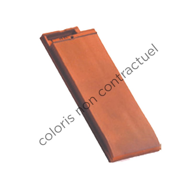 1/2 tuile de finition HP 10 Ardoisé