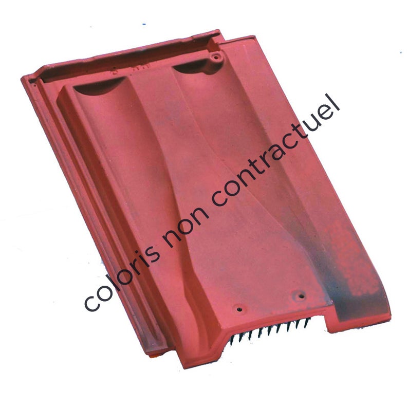 Tuile de ventilation PV 13 H 14 Flammé rustique