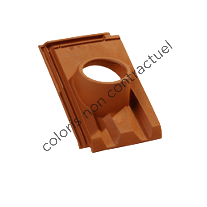 Tuile à douille RHONA 10 160 Conforme VMC Ardoisé