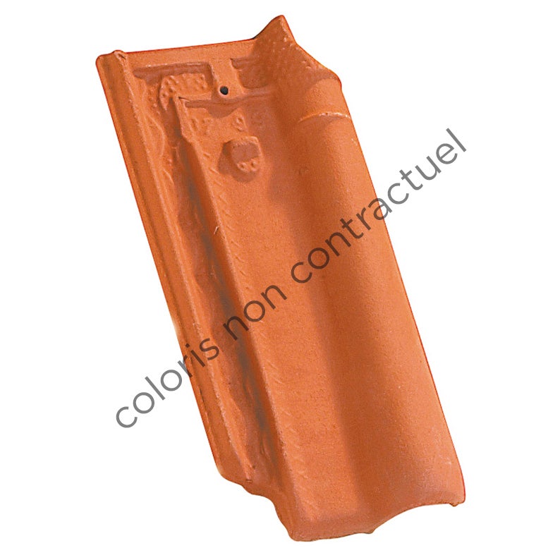 1/2 tuile MONOPOLE N 1 Amarante Rustique