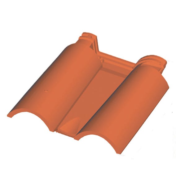 Tuile double bourrelet AQUITAINE main product photo
