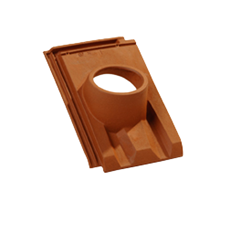 Tuile à douille RHONA 10 160 Conforme VMC Rouge