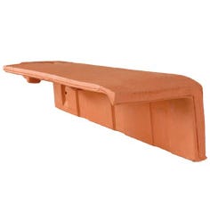 1/2 tuile de rive à rabat HP 10 droite d'EDILIANS