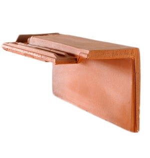 1/2 tuile de rive à rabat droite à emboîtement BEAUVOISE d'EDILIANS