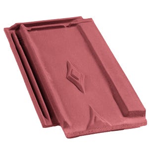 Tuile de finition droite LOSANGEE Ste Foy main product photo