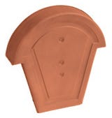 Fronton pour faîtière demi ronde à recouvrement main product photo