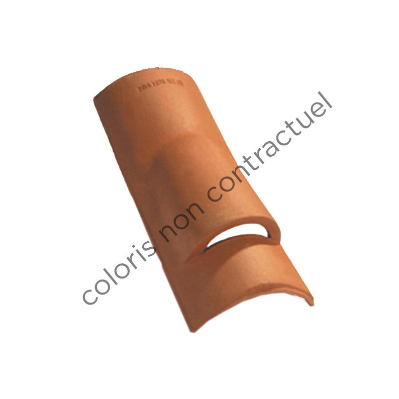 Tuile châtière Canal ( Section sans grille = 21 cm²) Pastel