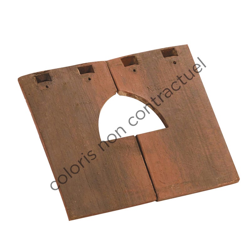 Bi-Tuile Pour Passe-Barre 16x27 Brumaire