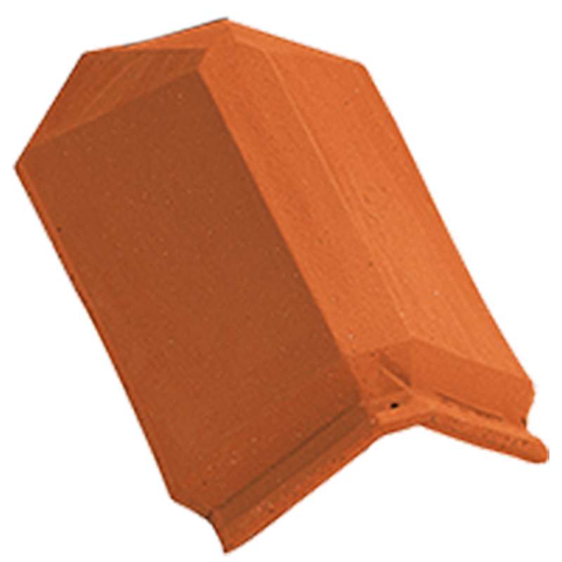 About d'arêtier angulaire à emboîtement Rouge