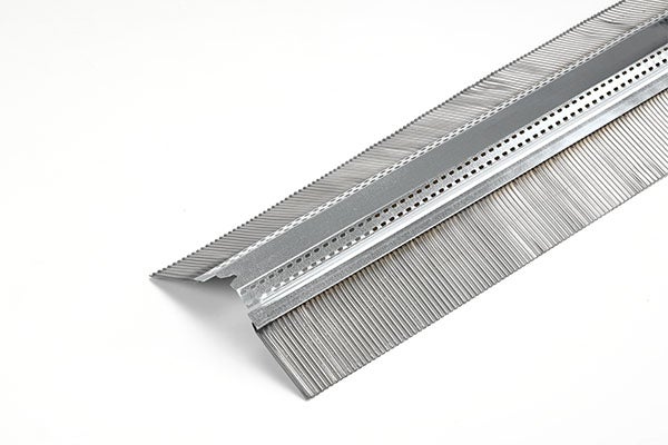 SHARK + bavette plomb plissé naturel 120 mm