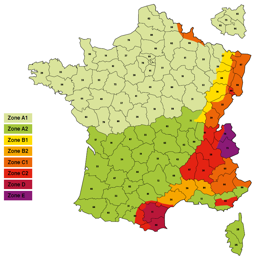 carte des neiges